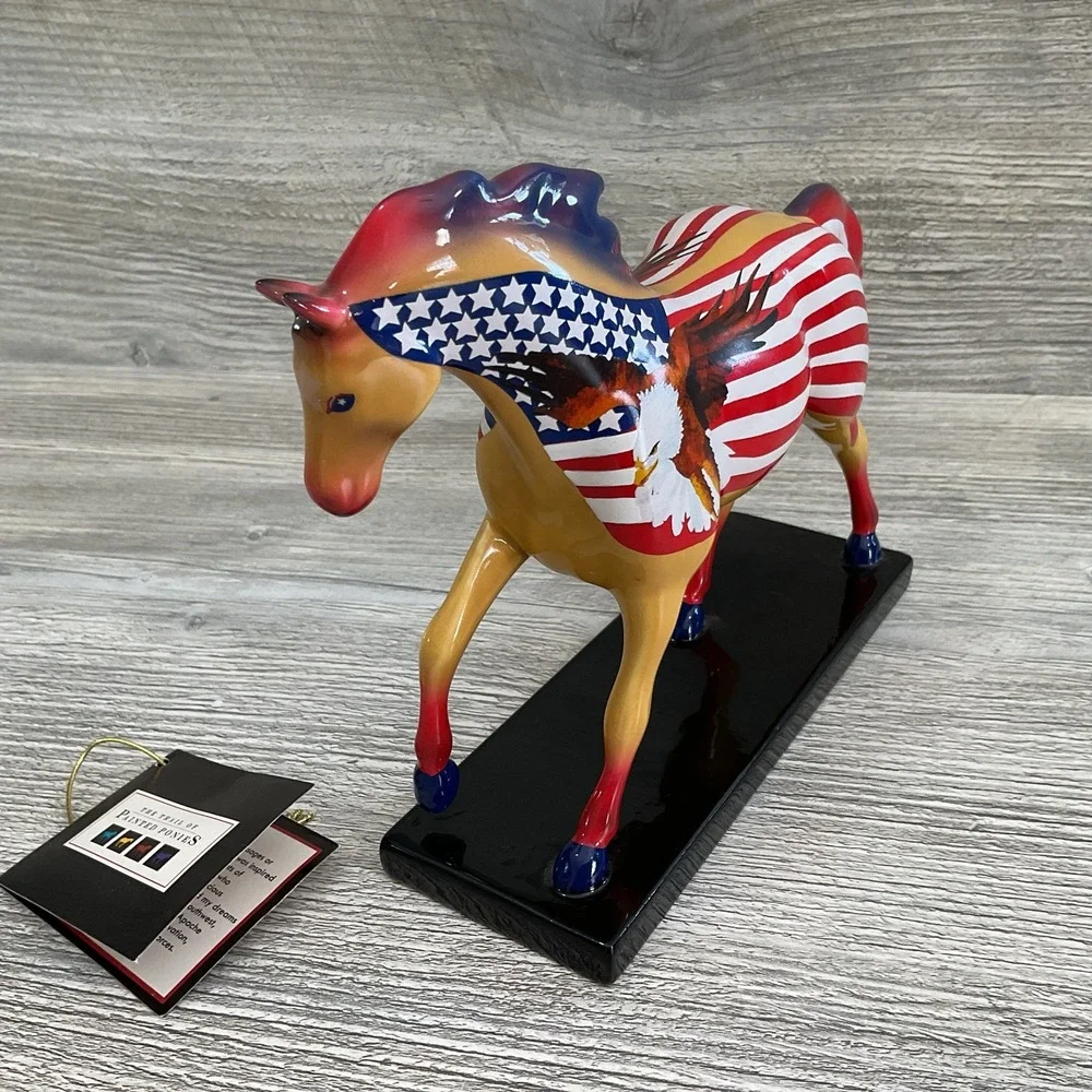 Painted Ponies Give Me Wings #1471 Artist Kathy Morrow E/1532 Retired 2003